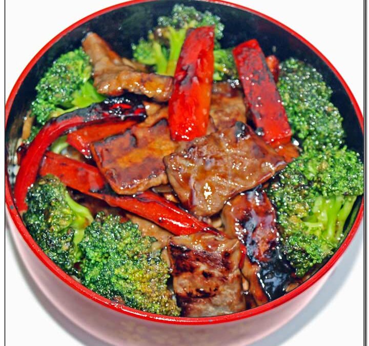 Brown Sauce Beef and Broccoli Rice Bowl