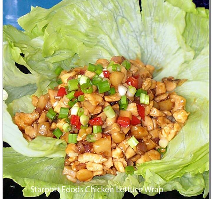 Garlic Sesame Classic Chicken Lettuce Wrap
