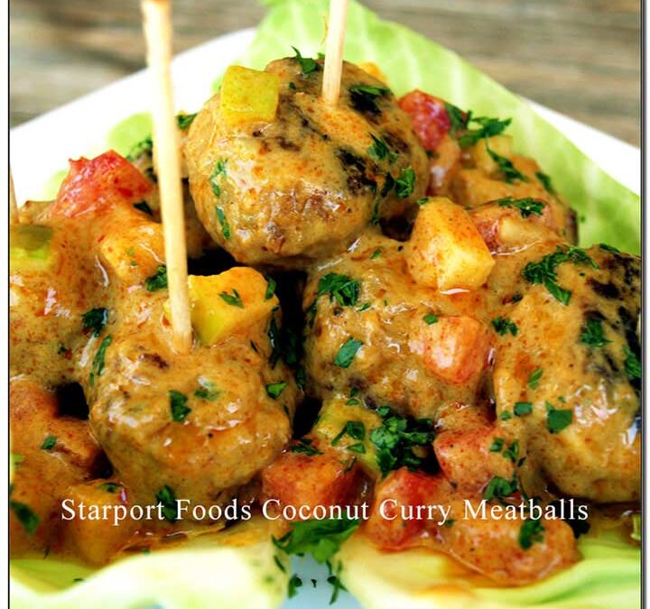 Coconut Curried Meatballs Gluten-Free