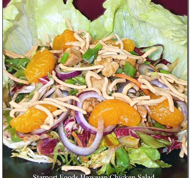 Hawaiian Chicken Salad with Mandarin Oranges