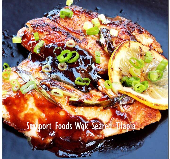 Wok Seared Hoisin Tilapia