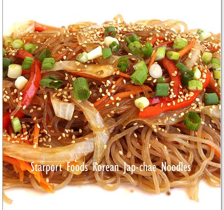 Korean Jap-Chae Sweet Potato Noodles
