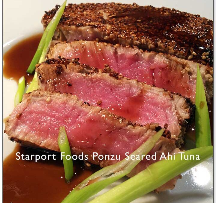 Ponzu Seared Ahi Tuna