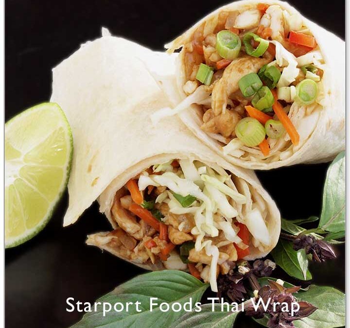 Thai Chicken Wrap