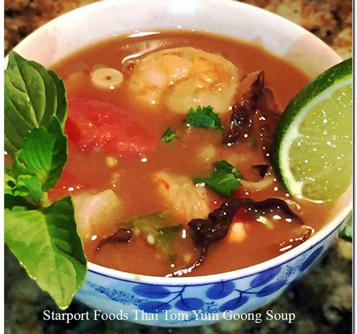Thai Tom Yum Hot and Sour Soup